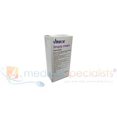 Vitaros 3mg/g cream (Alprostadil) box of 4 sachets